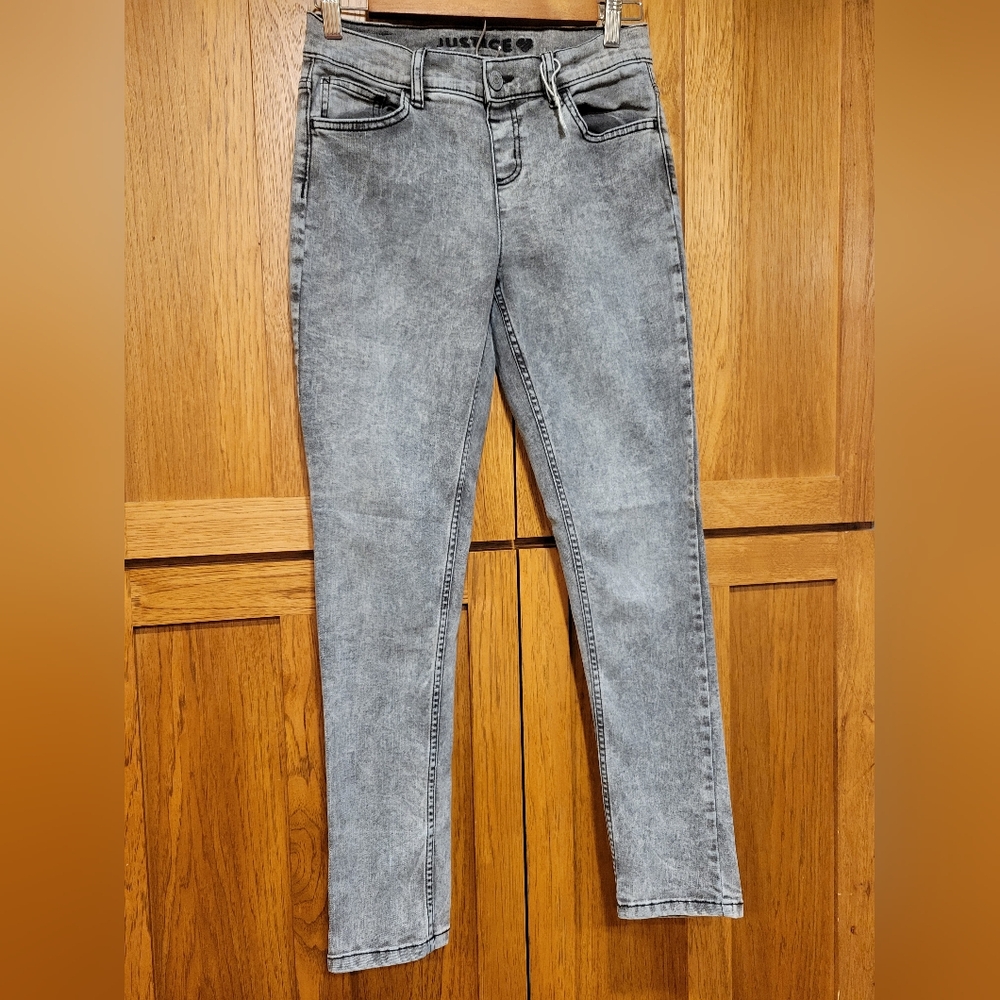 Justice Brand Gray Skinny Jeans. Girls Size 16